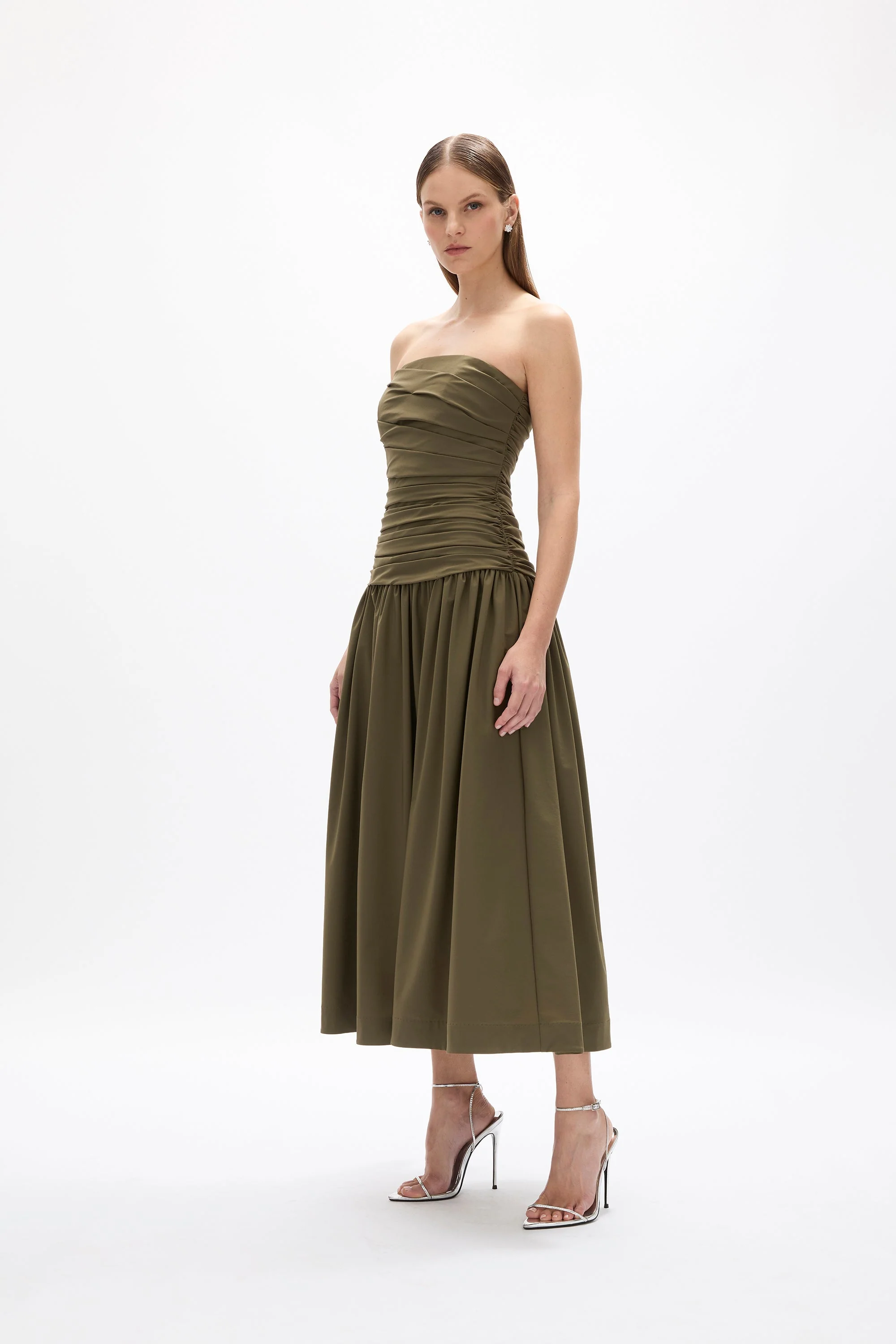 Gale Strapless Dress - Image 3