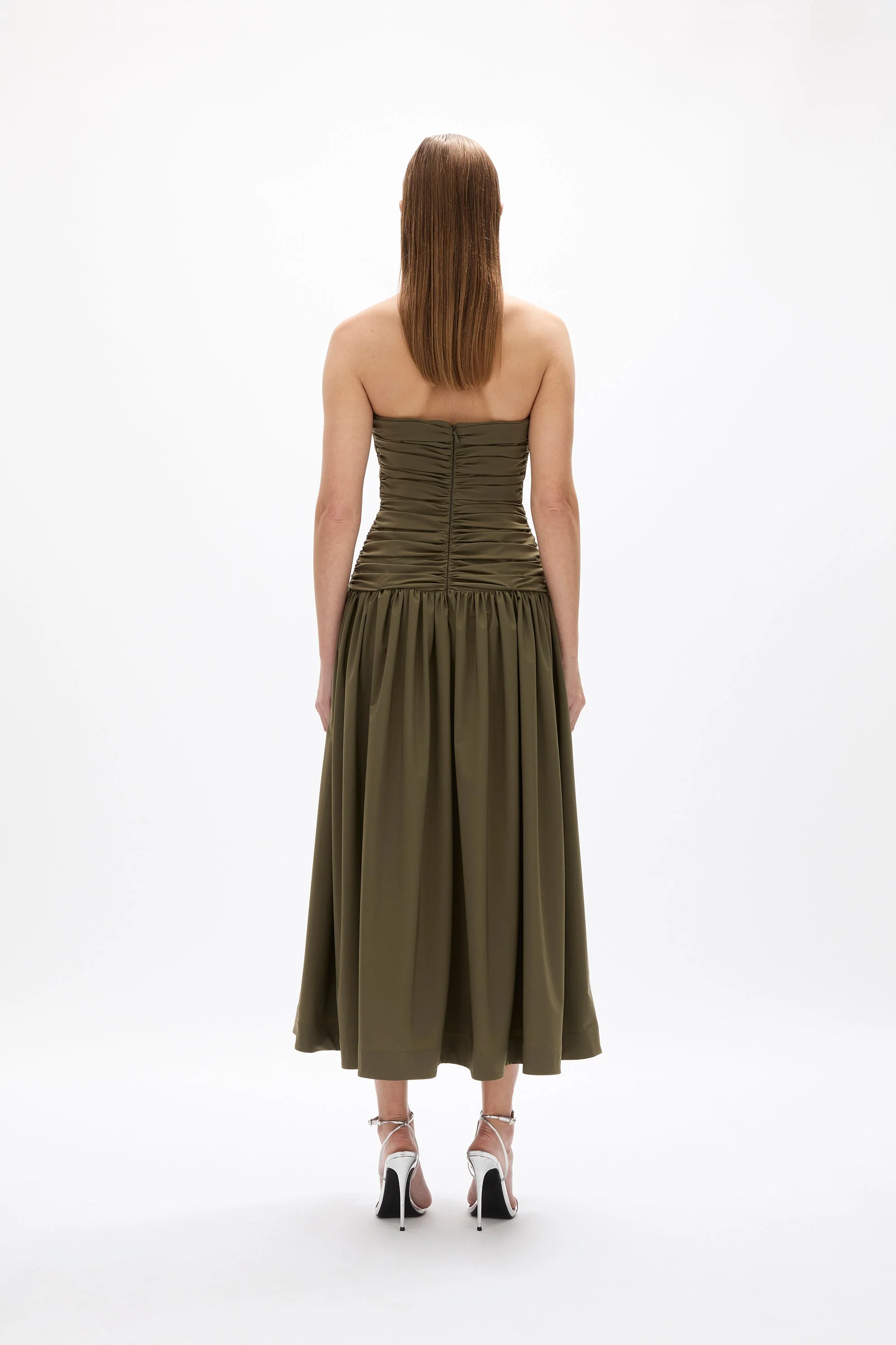Gale Strapless Dress - Image 4