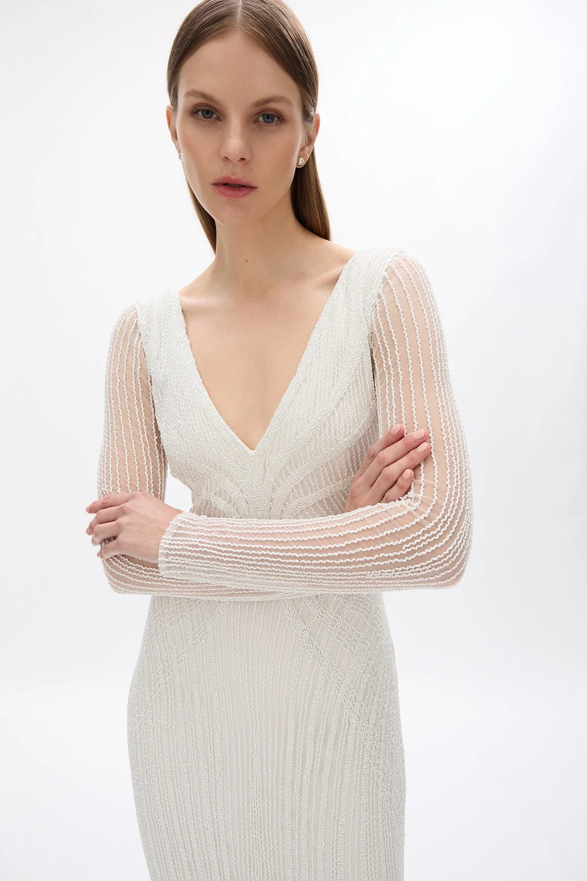 Lyla Sleeve Gown - Image 5